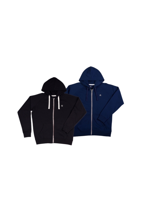 Pack 2 Sudaderas Crema Hombre The Time Of Bocha PI1PK.SUD Negro-Denim