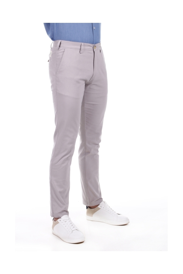 Pantalón Chino Hombre The Time Of Bocha PI1PCHINO Plomo