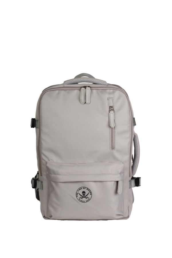 Mochila Viaje Hombre The Time Of Bocha QV1MVIAJE Gris