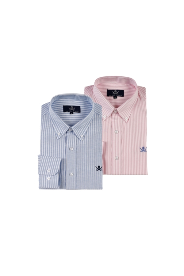 Pack 2 Camisas Algodon Hombre The Time Of Bocha QV1PK.CS 236-244