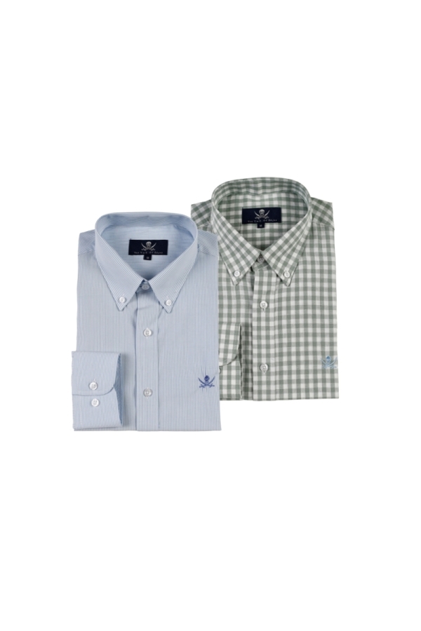 Pack 2 Camisas Algodon Hombre The Time Of Bocha QV1PK.CS 237-242