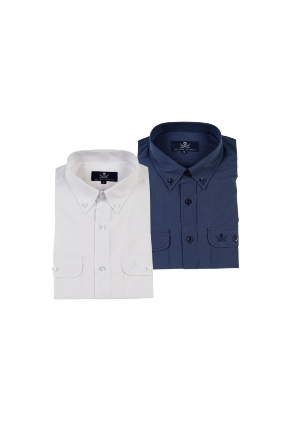 Pack 2 Camisas 2 Bolsillos Hombre The Time Of Bocha QV1PK.CS 301-302