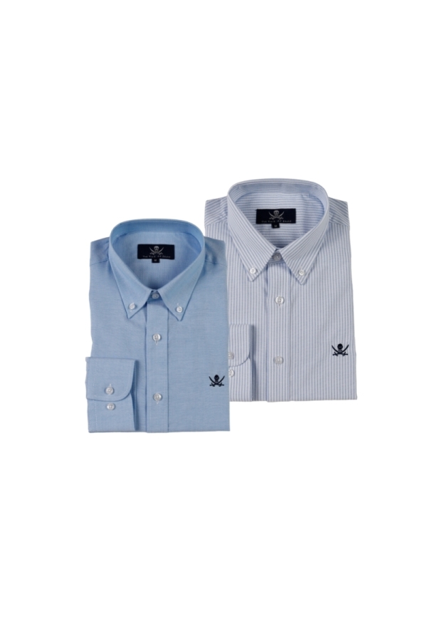 Pack 2 Camisas Oxford Hombre The Time Of Bocha QV1PK.CS 103-150