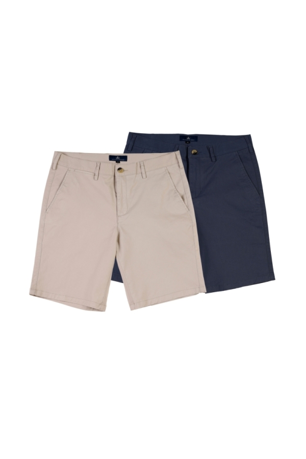 Pack 2 Bermudas Hombre The Time Of Bocha QV1PK.BER Piedra-Denim