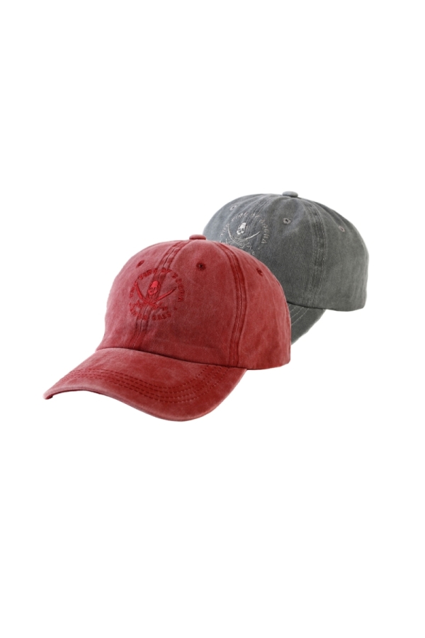 Pack 2 Gorras Hombre The Time Of Bocha QV1PK.GORRA Rojo-Gris