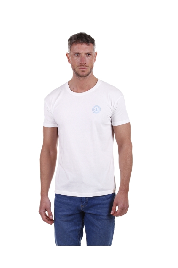 Camiseta Coast Hombre The Time Of Bocha PV1CCOAST Blanco