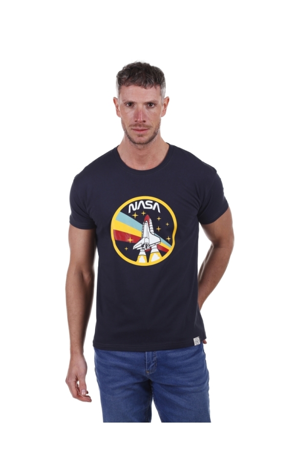 Camiseta Nasa Hombre The Time Of Bocha PV1CNASA Marino