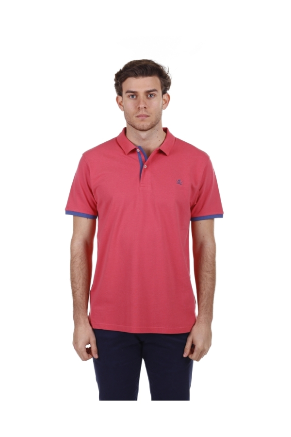 Polo Combi Hombre The Time Of Bocha PV1PCOMBI Coral