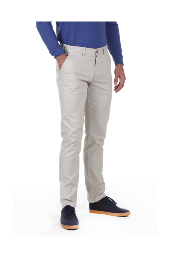 Pantalon Chino Hombre The Time Of Bocha PI1PCHINO Beig