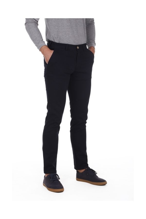 Pantalon Chino Hombre The Time Of Bocha PI1PCHINO Marino