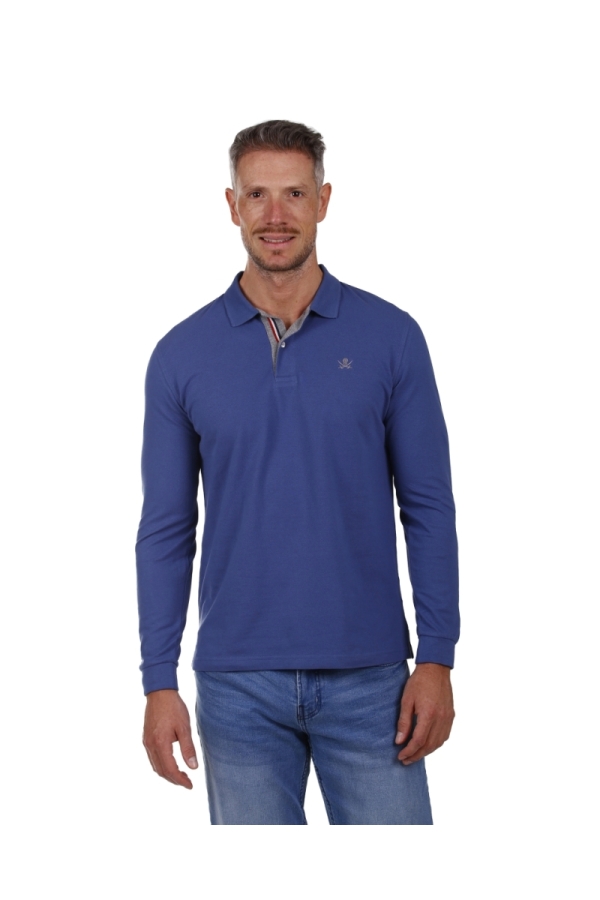 Polo Basic M/L Hombre The Time Of Bocha PI1PPOLO Denim