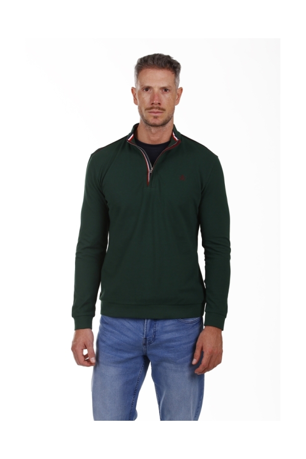 Polo Hierro M/L Hombre The Time Of Bocha PI1PHIERRO Verde