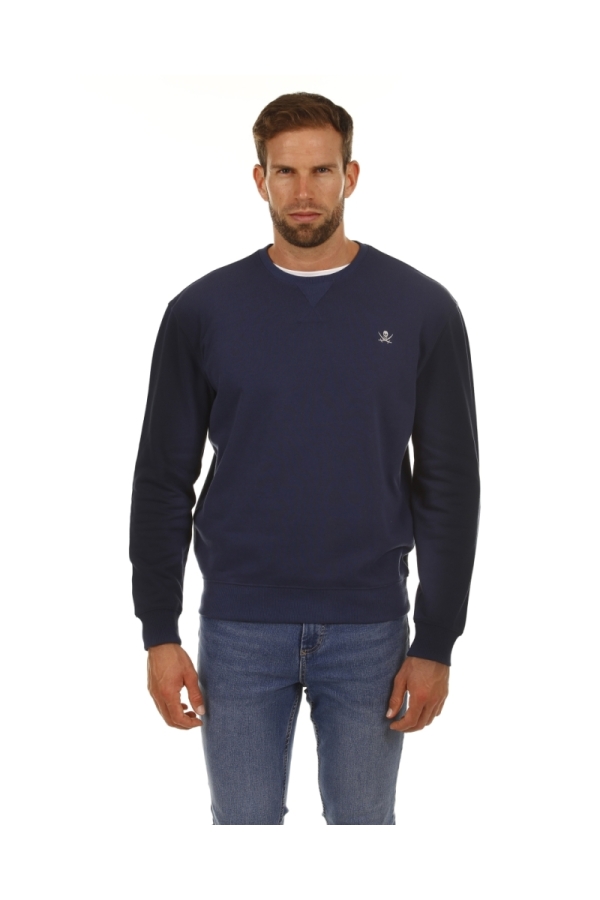 Sudadera Caja Hombre The Time Of Bocha PI1SROUND Denim