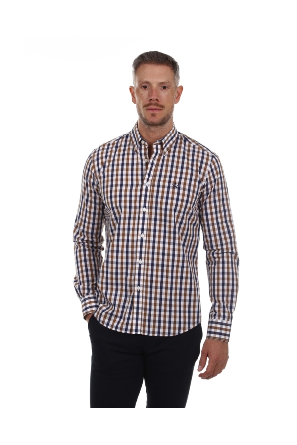 Camisa Algodón Hombre The Time Of Bocha PI1COT Blanco